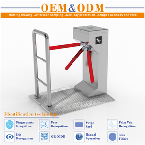 Tourniquet <span class=keywords><strong>de</strong></span> sécurité pour piétons avec insertion <span class=keywords><strong>de</strong></span> pièces, reconnaissance faciale, pour les salles <span class=keywords><strong>de</strong></span> sport, les zones panoramiques, les bains publics - Product Image 3
