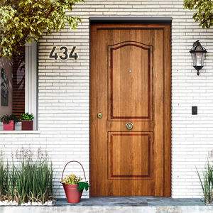 拉丝镜子酒店房间房子金属数字发光二极管定制不锈钢背光照明门数字标志 - Product Image 6