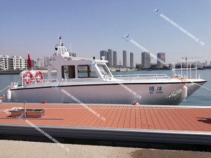 <span class=keywords><strong>Bateau</strong></span> de travail en aluminium de 36 pieds (11 m), yacht de pêche en haute mer, console centrale, double moteur, navire de passagers avec cabine et réservoir de stockage, à vendre - Product Image 6