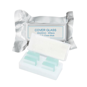 Mikroskop Objektträger Histologie Slip Einweg einzeln verpackte Aluminium folie Pack Mikroskop Deckglas - Product Image 1