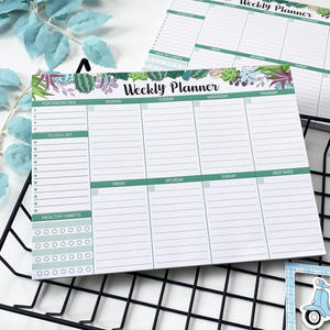 Factory Directly Custom Weekly Environmentally Friendly Paper <b>To</b> <b>Do</b> <b>List</b> A5 A6 Office Use Custom Printing <b>Notepad</b> - Product Image 4