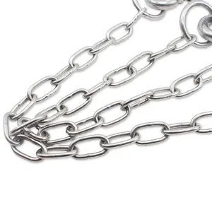 Wholesale Amusement Park Lifting Iron Chains Swing Ceiling Lamps Galvanized Chains Anti-theft Chains Dog Chains