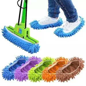 Pantufa unissex de microfibra, chinelos de microfibra para limpeza de pés, pé, ferramenta de limpeza de poeira, unissex