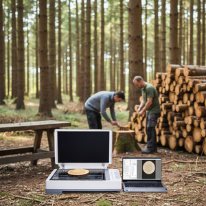 Système d'analyse des anneaux de croissance des arbres à prix départ usine, machine d'analyse d'images d'anneaux de croissance, test de croissance des plantes électronique haute précision - Product Image 1