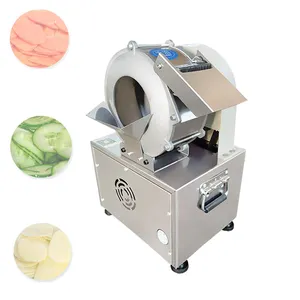 Commercial small automatic vegetable carrot potato cucumber onion cutting machine vegetable cutter