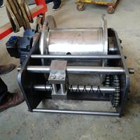 Treuil hydraulique de 20 v, 5 tonnes, avec dispositif de guidage de corde, pour la marine, le bateau et le ventilation