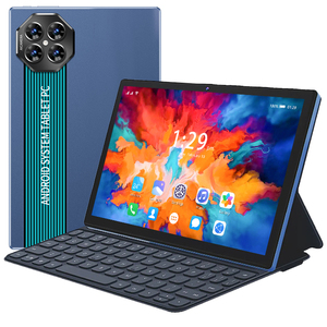 Giải trí 10.1 inch max 80 Dual <span class=keywords><strong>Sim</strong></span> gọi điện thoại Android 13 máy tính bảng 8GB + 256GB <span class=keywords><strong>video</strong></span> Tablet PC với trường hợp bàn phím - Product Image 1