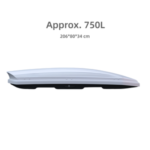 Caja de Techo <span class=keywords><strong>para</strong></span> <span class=keywords><strong>Auto</strong></span> Deportiva de ABS, Gran Capacidad de Carga y Apertura Lateral Doble <span class=keywords><strong>para</strong></span> <span class=keywords><strong>Equipaje</strong></span> de 750L, en Oferta - Product Image 6