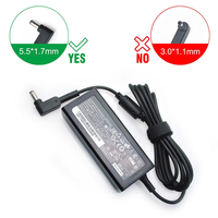 Adaptateur secteur GZY 45W 19V 2.37A pour ordinateur portable, chargeur à prise DC 5.5x1.7mm pour PC portable