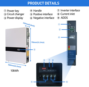 <span class=keywords><strong>Pylontech</strong></span> BMS <span class=keywords><strong>Batterie</strong></span> rechargeable Li Ion LiFePO4 Batteries domestiques pour l'énergie solaire - Product Image 3