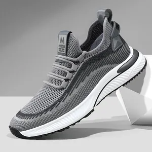 China factory breathable sport shoe running trainers athletic sports shoes for men