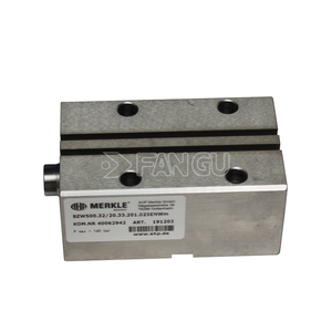 Cilindro Idraulico MERKLE BZW500.32-20.33.201.025ENWm in Acciaio Inox a Doppia Azione Cromato Duro, Potenza 500W, Pressione 150 - Product Image 2