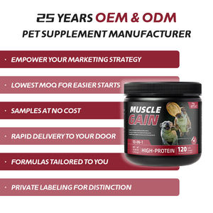 Complément alimentaire pour chiens Pet Yuan OEM ODM <span class=keywords><strong>Bully</strong></span> <span class=keywords><strong>Max</strong></span>, renforcement musculaire, prise de masse musculaire, aliment pour chiens, stimulant musculaire - Product Image 2