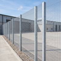 358 Mesh Anti-Klim Anti-Snij Beveiligingshekwerk voor Schoolcampus, Hoge Beveiligingsomheining, Residentiële Gemeenschap, Omheining met Poort