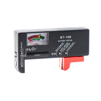 Testeur de batterie numérique BT-168/BT-168D pour AA, AAA, 9V, mini batterie cellulaire