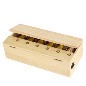 Caja de Regalo Creativa con Interruptor de Botones Múltiples, Juguete de Madera de Alta Calidad con Diseño de Tigre 'Deja que <span class=keywords><strong>me</strong></span> Deje en paz', Caja Inútil - Product Image 5