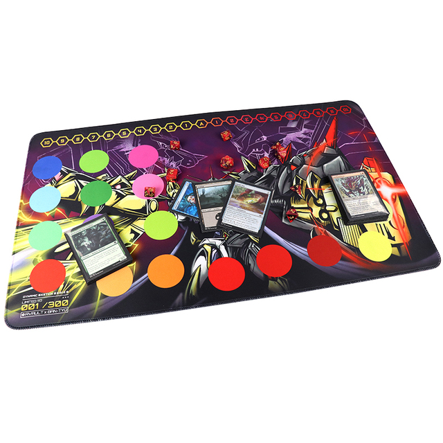 Custom 3mm Thickness 14x24 Inches RGB Gaming Mouse Pad with Stitched Edge Rubber Material CMYK Sublimation Printing