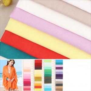 Tissu en <span class=keywords><strong>coton</strong></span> peigné 60S à prix bon marché d'usine par uni tissé solide teint pour la doublure de robe - Product Image 6