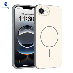 Funda <span class=keywords><strong>de</strong></span> Alta Calidad para iPhone 17e, Suave al Tacto, con Orificios Precisos, Blanca, Compatible con Carga Inalámbrica, Antigolpes - Product Image 1