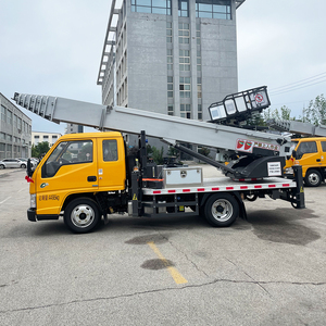 Camion élévateur à nacelle télescopique d'usine 32 m 36 m 40 m Camion à nacelle télescopique Plateforme de travail en hauteur télescopique à vendre - Product Image 6