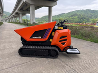 Antspower 2026 Meistverkaufter Kleiner Mini-Kipper 600KG Tragbarer Kipper Transporter Bau-Diesel-Minilader