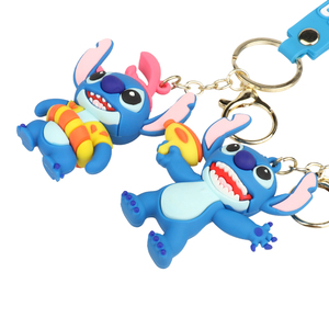 Logotipo personalizado 2d en relieve de goma de silicona suave Pvc 3D impresión promocional llavero personalizado marca PVC llavero - Product Image 4