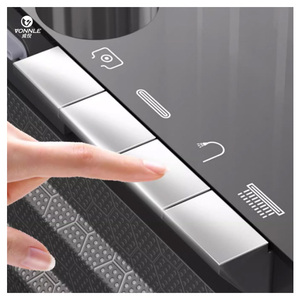 Grifo <span class=keywords><strong>de</strong></span> Cocina Multifuncional Negro Montado en Cubierta con Rotación <span class=keywords><strong>de</strong></span> 360 Grados, Fregadero <span class=keywords><strong>de</strong></span> Acero Inoxidable con Grifo y Válvula <span class=keywords><strong>de</strong></span> Latón - Product Image 4