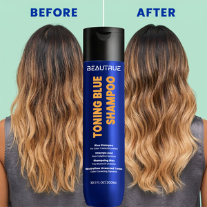 Champú de diseño personalizado con tonos azules <span class=keywords><strong>para</strong></span> cabello teñido, rubias claras, rubias oscuras, refresca y neutraliza los tonos amarillentos. - Product Image 4