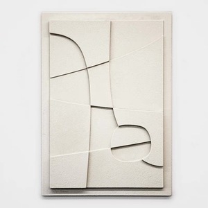 Decorazioni per la casa di arti murali 3D astratta geometrica fatta a mano in legno intagliato grafica personalizzata <span class=keywords><strong>pittura</strong></span> murale moderna <span class=keywords><strong>pittura</strong></span> decorativa in rilievo - Product Image 2