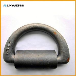 อุปกรณ์ยึดตู้คอนเทนเนอร์ทางทะเลแบบ D-Ring ผลิตจากเหล็กตีขึ้นรูปเชื่อมชุบสังกะสีแบบจุ่มร้อน สำหรับโรงงานและอุตสาหกรรม - Product Image 3