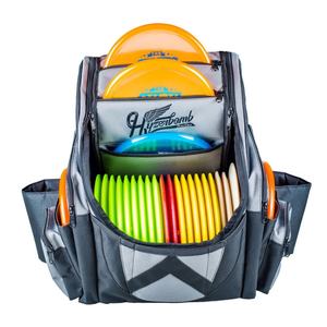 Free sample Personalized 20+ disc capacity <b>lightweight</b> storage bag with a custom logo for novice hobbyists' disc golf <b>backpack</b> - Product Image 3