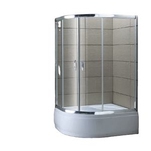 Cadre de photo en aluminium et verre trempé, cabine de <span class=keywords><strong>douche</strong></span> à Arc, 6mm/5mm (100x100,<span class=keywords><strong>90x90</strong></span>) - Product Image 1