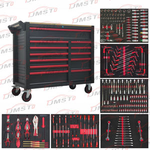 Promo Tahun Baru CE 2026 Ukuran Besar Menerima Kustomisasi Kotak Lembaran Baja Dingin Tahan Lama Dengan Set 258 Peralatan Tangan Herramientas - Product Image 2