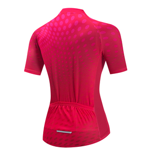 男女通用夏季骑行运动衫透气快干防紫外线绿色<span class=keywords><strong>MTB</strong></span>上衣加大码短袖自行车户外运动衬衫 - Product Image 2