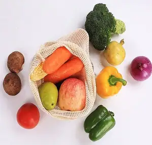 Grosir tas kemasan sayuran kain katun kualitas terbaik