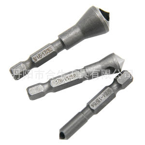Mr Drill Hexagonal Shank Beveling <b>Tool</b> 3/16-17/32 1/8-11/32 5/64-15/64 For Plywood <b>Chamfering</b> - Product Image 1