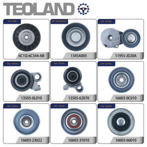 135050L010 자동 엔진 부품 Innova fortune Hilux Tensioner Bearing <span class=keywords><strong>13505</strong></span>-<span class=keywords><strong>0L010</strong></span> 용 벨트 텐셔너 풀리 - Product Image 6