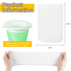 Paniers filtrants réutilisables pour piscine, chaussettes de filtration pour ramassage des feuilles - Product Image 2