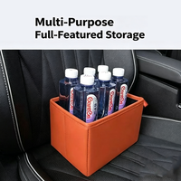 Poubelle de voiture pliable à usage commercial, boîte de rangement, personnalisation de logo en petites séries pour commandes en gros d'entreprises et de groupes d'entreprises