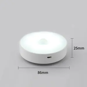 Detector de luz noturna de indução, moderna, popular, preço agradável, armário, lâmpadas de indução