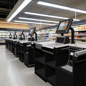 Compteur à carreaux de supermarché, v, pour palettes à vendre - Product Image 1