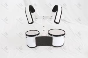 Juego de batería blanca multitono profesional, tonos coloridos, Marching Bugle Audio, bolsa de colofonia, accesorios, tambor de efecto <span class=keywords><strong>Guitalele</strong></span> - Product Image 4