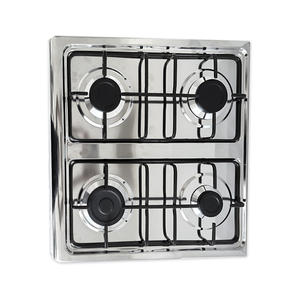 موقد غاز للمطبخ مع فرن بسعة 55 لتر وتحكم في درجة الحرارة، مصنوع من الفولاذ المقاوم للصدأ للاستخدام المنزلي - Product Image 3