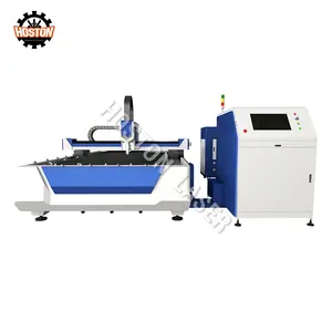 Professional metal plate and tube pipe cutter cnc fiber laser cutting machine for stainless steel carbon steel