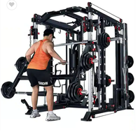 Mutli fonction station portique smith machine équipement de formation complet équipement de fitness combinaison d'ensemble intégré