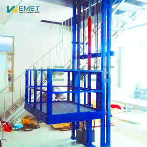 New Electric Warehouse Cargo <b>Lift</b> <b>Elevator</b> Wall-Mounted Hydraulic <b>Goods</b> <b>Elevator</b> with Guide Rail - Product Image 5