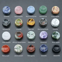 Base de boule en cristal naturel pour artisanat spirituel, matériaux mixtes, petit bol sphérique, support pour décoration intérieure - Vente en gros