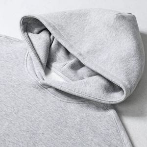 TKAN228D vente en gros 250gsm unisexe de haute qualité 100% coton hommes surdimensionné solide hiver ODM impression sweats à capuche personnalisés - Product Image 1