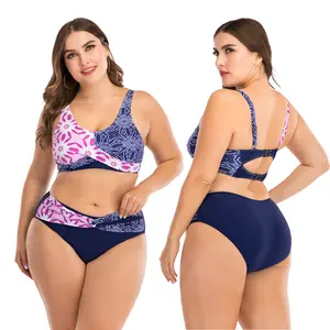 OEM Swimwear Supplier Sexy Three pieces Plus Size Bikini Set Softer Gold Velvet Fabric Swimsuits