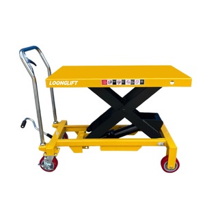 Carretilla Elevadora Hidráulica Móvil Mini de 1 kg, Plataforma Manual de 1 m de Altura para Talleres de Reparación de Maquinaria - Product Image 4